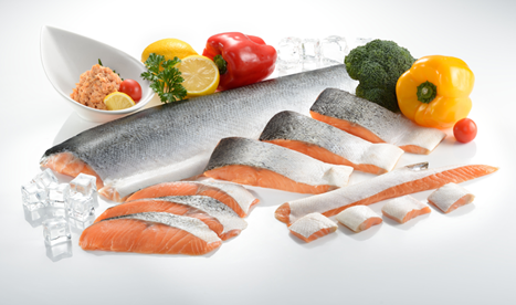 Frozen Salmon