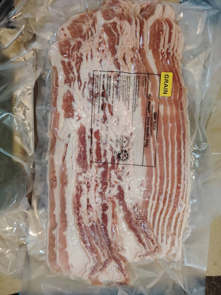 Australia Grain Fed Brisket Navel End- Beef Slice