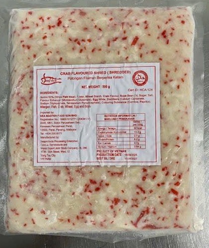 Frozen Shredded Kanikama