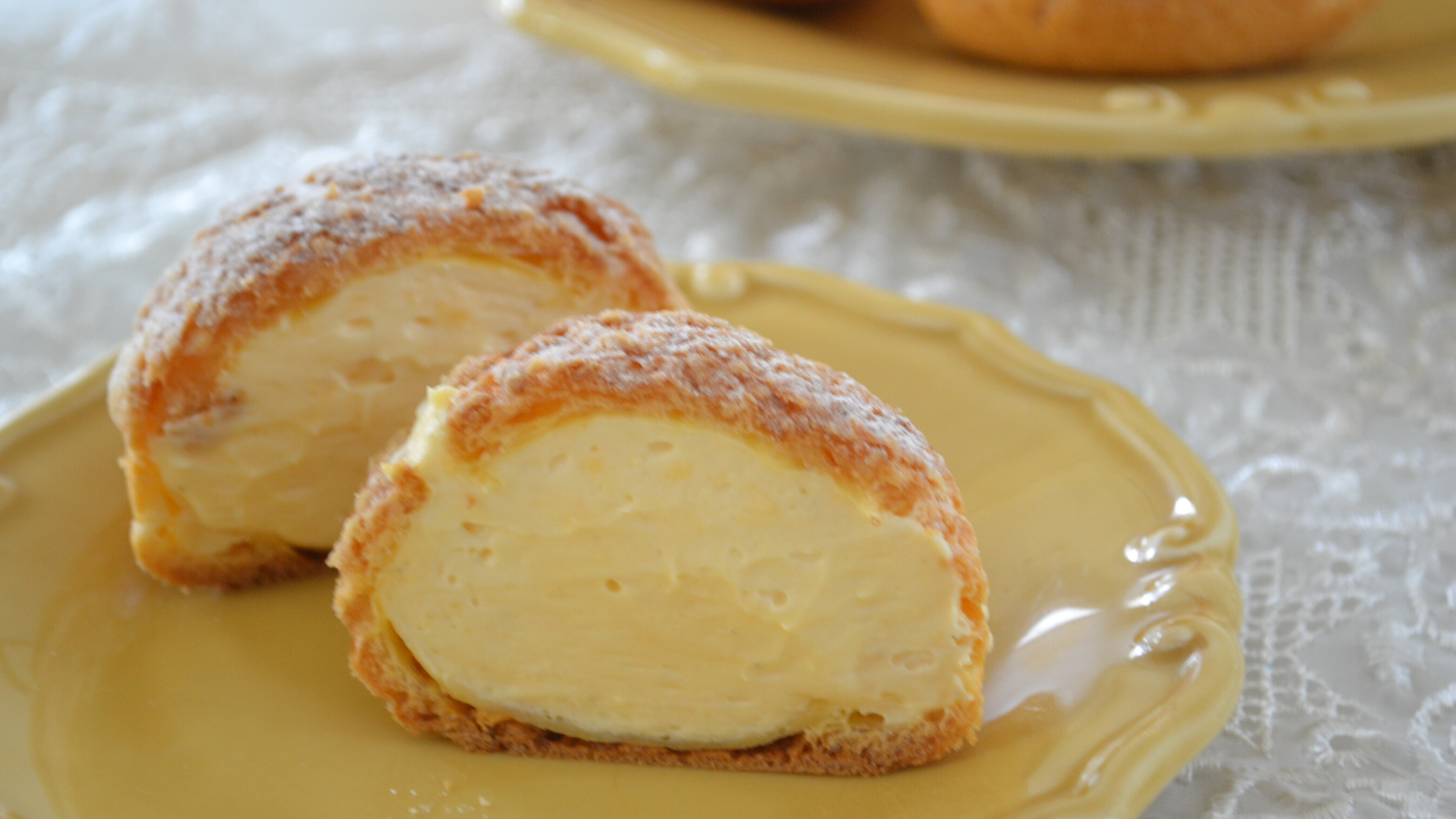 Japanese Mochi Cream Puff