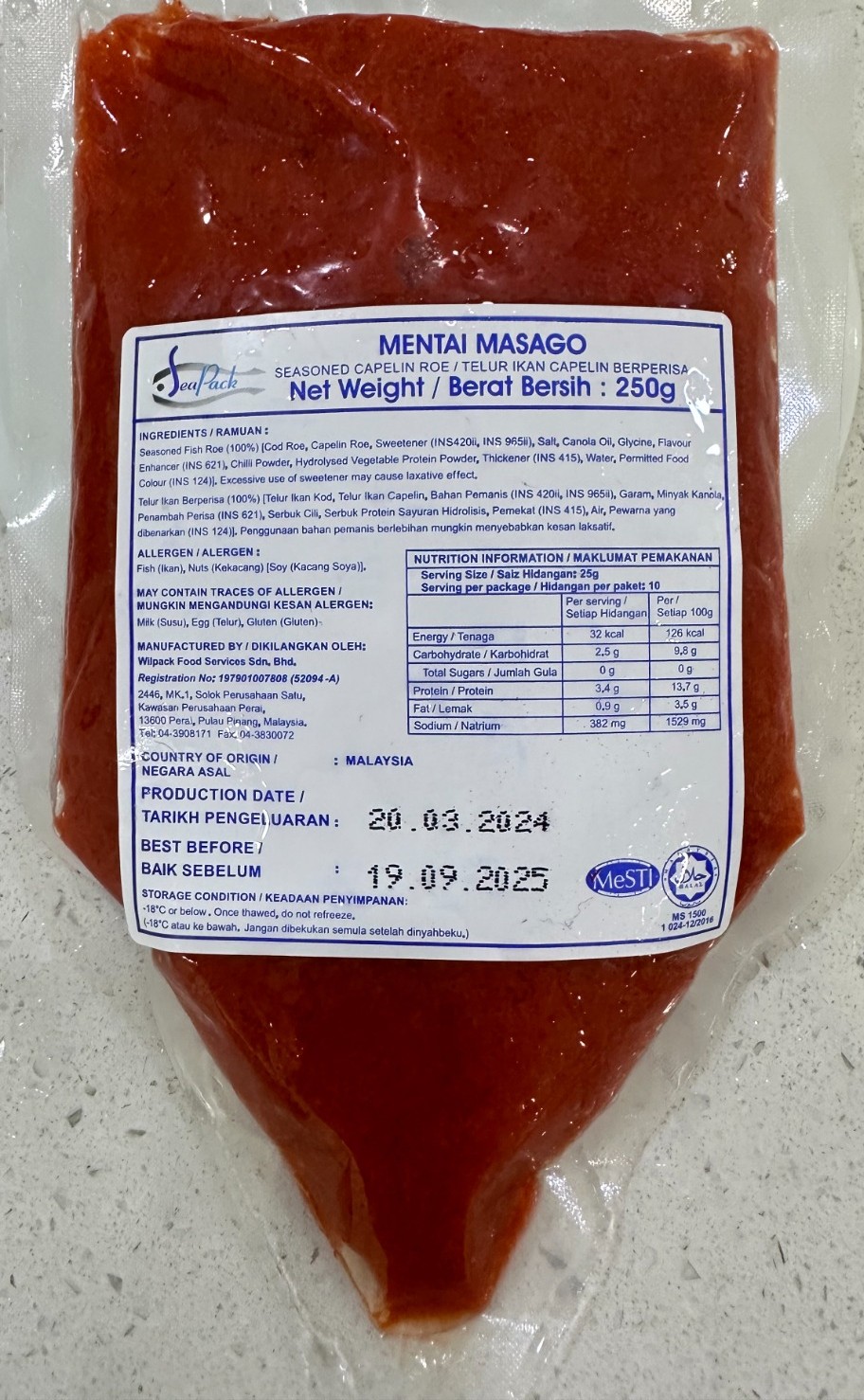 Mentai Masago